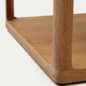Dubový konferenční stolek Kave Home Maymai 140 x 70 cm
