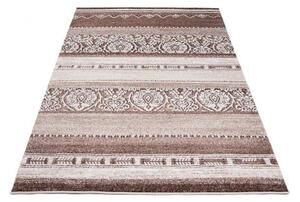 Kusový koberec Crystal hnědý 140x190cm