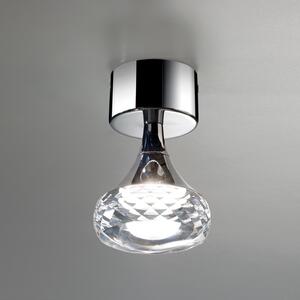 Axolight Fairy, designové stropní svítidlo, 1x6,6W LED, křištálové sklo, výška 14cm
