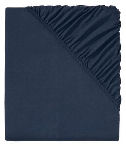 LIVARNO home Žerzejové napínací prostěradlo, 140–160 x 200 cm (modrá) (100358765004)