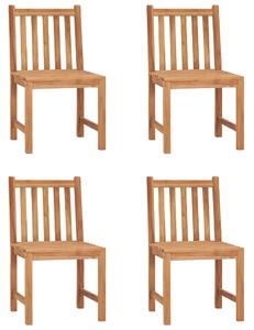 5dílný zahradní jídelní set masivní teakové dřevo