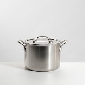 Fabini Hrnec z vícevrstvé nerezové oceli se skleněnou poklicí Ø 24 cm (7,5 l)