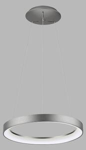 Led2 Závěsné LED svítidlo BELLA SLIM P-Z ø 48 cm Barva: Matný nikl, Teplota světla: 2700K/3000K/4000K, Stmívání, řízení: ON/OFF (bez stmívání)