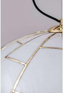 Globen Lighting - Ombrello Závěsné Světlo White/Brass - Lampemesteren