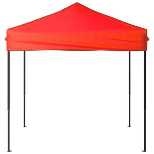 Skládací party stan červený 2 x 2 m