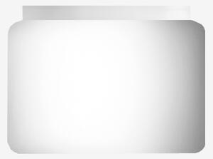 Lucis S19.11.R3 Capella, stropní svítidlo z bílého skla, 1x75W E27, prům. 22cm