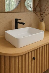 Erga Belle, umyvadlo na desku 480x370x130 mm, bílá lesklá, ERG-V03-YT-038-WH
