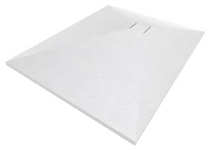 Gamma Erga Oldaf, SMC obdélníková sprchová vanička 100 x 80 cm, bílá matná, ERG-GMA-OL-80100