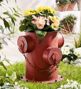 Květináč Hydrant kovový, 36 cm