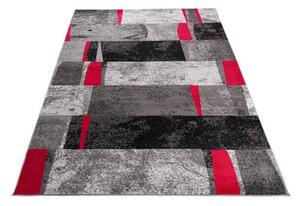 Kusový koberec Ringo šedočervený 80x150cm