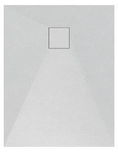 Gamma Erga Oldaf, SMC obdélníková sprchová vanička 70 x 90 cm, bílá matná, ERG-GMA-OL-7090