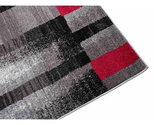 Kusový koberec Inka šedočervený 140x190cm