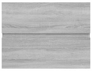 Skříňka pod umyvadlo šedá sonoma 60x38,5x45 cm kompozitní dřevo