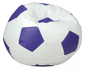 Dětský taburet MÍČ 40 cm - bílá + světlefialová