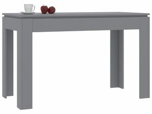 Jídelní stůl Clyde - šedý - dřevotříska | 120x60x76 cm