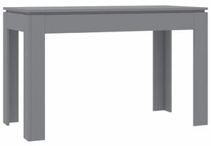 Jídelní stůl Clyde - šedý - dřevotříska | 120x60x76 cm