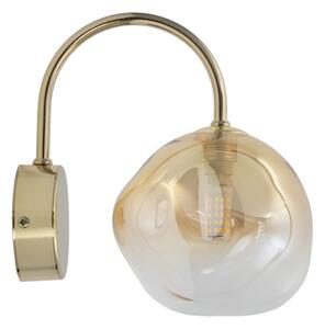 Brilagi - Nástěnná lampa VULCANO 1xG9/8W/230V zlatá/kouřová béžová