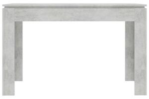 Jídelní stůl Clyde - betonově šedý - dřevotříska | 120x60x76 cm
