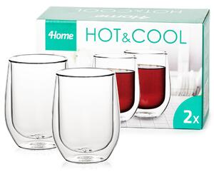 Termo sklenice Classic Hot&Cool, 300 ml, 2 ks