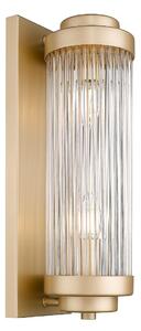Zuma Line Luxusní nástěnné křišťálové svítidlo Sergio twist, v.40cm Barva: Matná zlatá