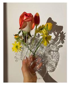 Seletti - Love In Bloom Sklo Heart Vase - Lampemesteren