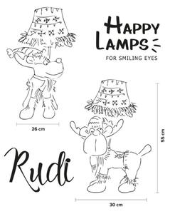 Happy Lamps - LED Dětská stolní lampa RUDI LED/5,4W/230V sob