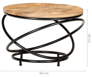 Konferenční stolek Cronwell - černý | 60x60x40 cm