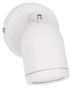 NOVA LUCE bodové svítidlo ORSON bílý kov GU10 1x10W 230V IP44 bez žárovky 9555814