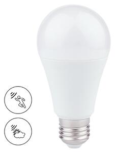 LED žárovka E27 teplá 3000k 6w 510 lm pohybový senzor
