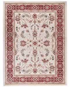 Kusový koberec klasický Fariba bíločervený 140x200cm
