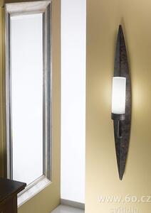 Fabas 2899-26-171 Vanity, nástěnné svítidlo, 1x60W, tmavě rezavá, 70cm