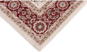 Kusový koberec klasický Fariba bíločervený 120x170cm