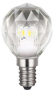 Dekorační LED žárovka E14 neutrální 4000k 3w 330 lm crystal