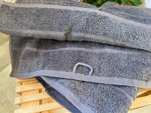 Froté ručník HOTEL 500g - Tmavě šedý 50x100