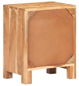 Noční stolek Sylvania - masivní akáciové dřevo | 40x30x50 cm