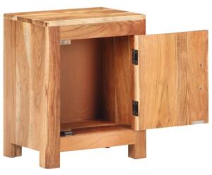 Noční stolek Sylvania - masivní akáciové dřevo | 40x30x50 cm