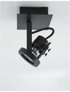 NOVA LUCE bodové svítidlo SALVA černý kov GU10 1x10 230V IP20 bez žárovky 9155101