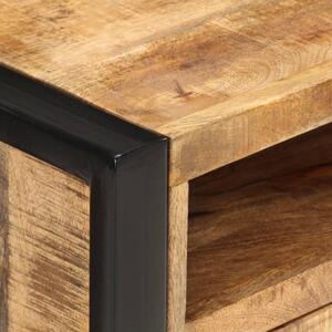 Noční stolek Condell - masivní mangovníkové dřevo | 40x35x55 cm
