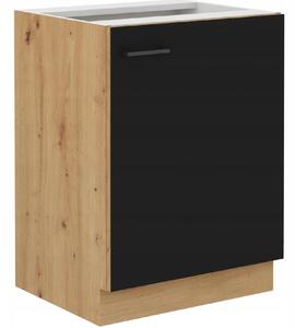 Spodní skříňka 60 MADERA 03 dub artisan / černá
