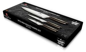 Sada nožů nerez 3 ks Carbon PRO Line BlackSmith