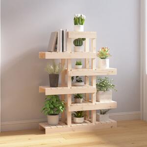 Stojan na rostliny 85x25x109,5 cm masivní borové dřevo
