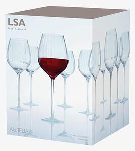 Sklenice na červené víno Aurelia, 660 ml, čirá, set 4ks - LSA International
