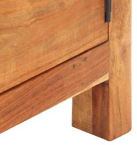 TV stolek Cremorne - masivní akáciové dřevo | 116x30x40 cm