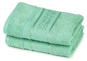 Bamboo Premium ručník mentolová, 50 x 100 cm, sada 2 ks