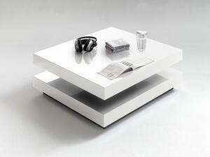 Bílý konferenční stolek HUGO - WT