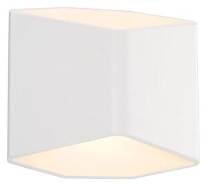 SLV 151711 Cariso, 3D nástěnné svítidlo, 7,6W LED stmívatelné, bílá, výška 14,6cm