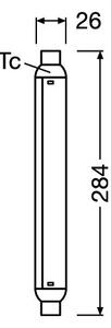LED Zářivková trubice LINE S15s/7W/230V 2700K - Osram