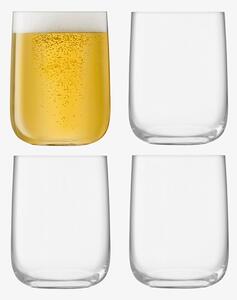 Barová sklenice Borough, 625 ml, čirá, set 4 ks - LSA International