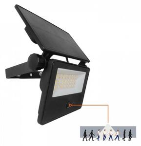 LED Solární reflektor se sen. NCS G2 LED/20W/3,7V 3000/4000/6500K IP54 2600 mAh
