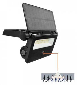 LED Solární reflektor se sen. NCS G2 LED/10W/3,7V 3000/4000/6500K IP54 1800 mAh